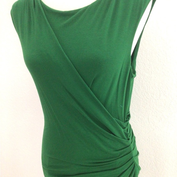 Vince Camuto Asymmetrical Green Dress - Picture 2 of 6
